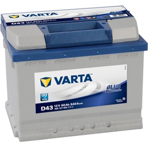 VARTA D43 Blue Dynamic 60Ah 540A left+ (560 127 054 3132)