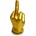 Little Genie Productions Golden F-U Funger Trophy