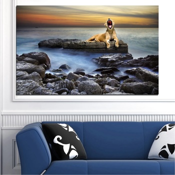 Vivid Home Декоративни панели Vivid Home от 1 част, Море, PVC, 35x25 см, №0030