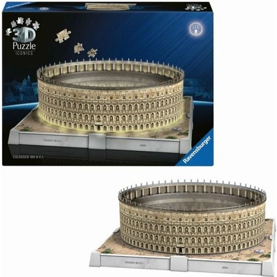 Ravensburger 3D Puzzle Iconics Koloseum (Nočná edícia) 291 ks