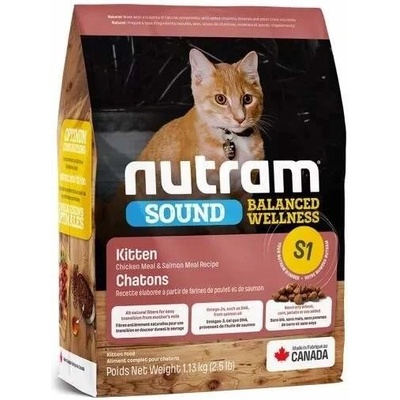 Nutram S1 Sound Kitten 1,13 kg