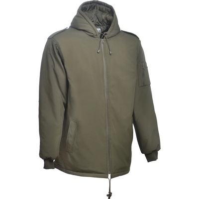Bunda M-Tramp DUBON softshellová podšívka, kapucňa oliva