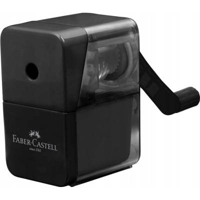 STOLOVÉ STRÚHADLO S KĽUKOU -FABER CASTELL - ČIERNE