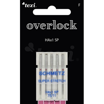 Jehly pro overlocky TEXI OVERLOCK HAx1 SP 5x75