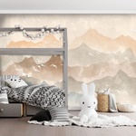 Art Gift Decor Фототапет Кафяви планини