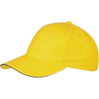 Baseballová CLASSIC SANDWICH white Yellow
