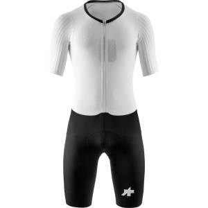 ASSOS Мъжки скин за колоездене ASSOS Rapidfire Chronosuit S11 Cycling skinsuit - White Series - размер XL (002-3892-0115)