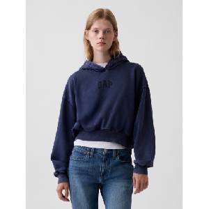 GAP Crop суитшърт VintageSoft с лого GAP GAP | Sin | ЖЕНИ | XXS