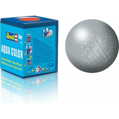 Revell Farba AQUA 91 Oceľová metalická Steel Metallic 18ml