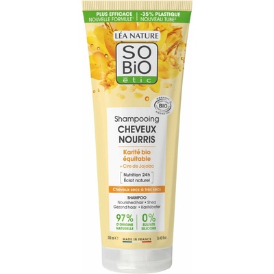 So´Bio šampon s karité a arganovými ceramidy 250 ml
