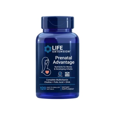 Life Extension Prenatal Advantage 120 měkké gelové tablety