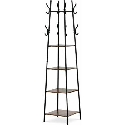 Sconto COLIN čierny/staré drevo