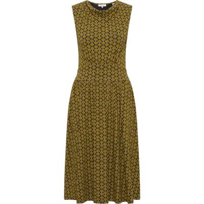Tranquillo Дамска рокля Tranquillo Women's Jerseykleid Albaa Dress - Black Fan - размер XL (134-1916-0115)