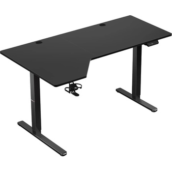 Image 1 of Huzaro Геймърско електрическо регулируемо бюро HUZARO HERO 9.1, 145 x 60-85 см - Черно (HZ-Hero 9.1 Black)