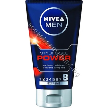 Image 1 of Nivea Гел за коса Nivea Men Power Extreme Styling Gel, p/n NI-86907 - Мъжки гел за коса за екстремно силна фиксация (NI-86907)