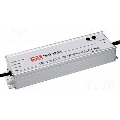 MEAN WELL HLG-185H-24A Napájecí zdroj: spínaný; LED; 186W; 24VDC; 3,9÷7,8A; 90÷305VAC