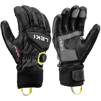 Leki Griffin Tune 3D Boa black/graphite/lemon 23/24