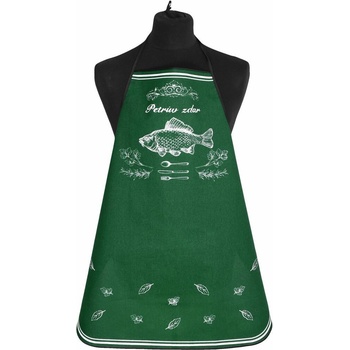 Chňapka Chef Zástěra Petrův zdar zelená