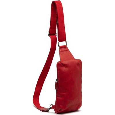 The Chesterfield Brand kožená Crossbody taška Cambridge C58.033004 červená