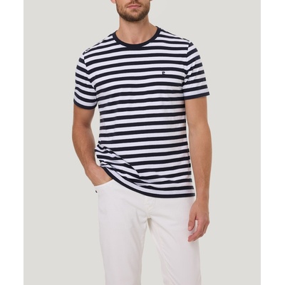 Pierre Cardin pánské pruhované triko C5 21480.2134 6325 Modrá