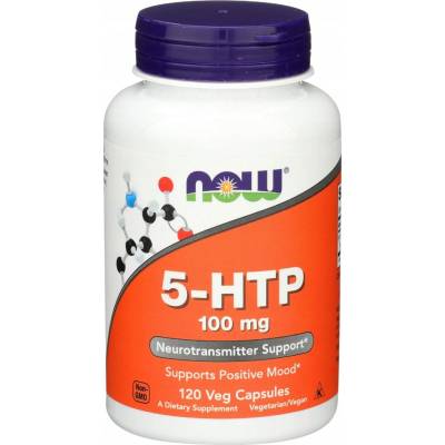 Now Foods 5-HTP 100 mg, 120 veganských kapslí