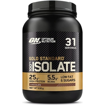 Optimum Nutrition Gold Standard 100% Isolate, шоколад, 930 g, Optimum Nutrition