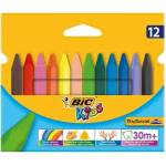 BIC ЦВЕТНИ ПАСТЕЛИ 30М+ plastidecor 12 bic (bic 8297733)