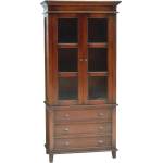 EX Home Витрина EX Home модел Bergamo АК, 90 см, Махагон масив