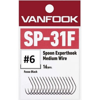 VANFOOK SP-31F Spoon Experthook vel.6 16 ks