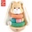 Hape Бебешка играчка Hape - Зайче, за нанизване (H0107)