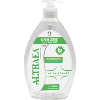 Althaea tekuté mydlo Sanitizing pumpa Priehľadné 1000 ml