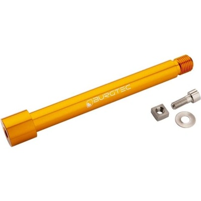 Burgtec Предна проходна ос BURGTEC Fox 15x110mm Boost - Iron Bro Orange (2021+)