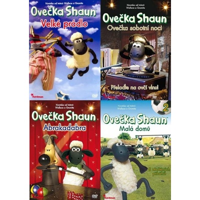 Ovečka Shaun - kolekce 4x DVD