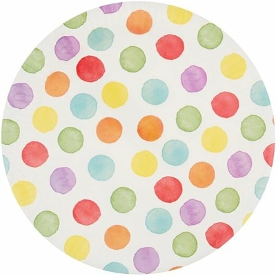 Decorata Party Bodkované papierové taniere 23 cm