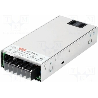 MEAN WELL MSP-450-12 Napájecí zdroj: spínaný; k vestavbě,modulový; 450W; 12VDC; 37,5A