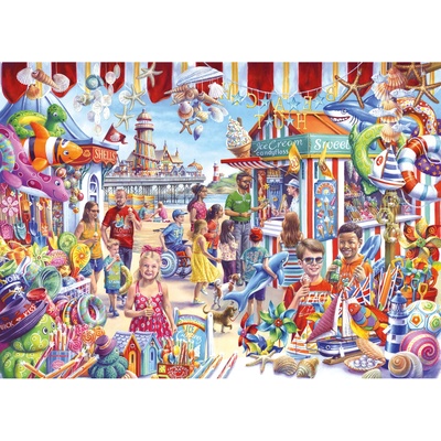Gibsons - Puzzle Seaside Souvenirs - 1 000 piese