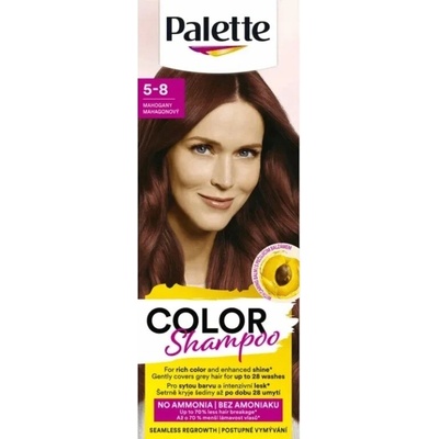 PALETTE Color Shampoo Tónovací šampón 5-8 Mahagón 50 ml