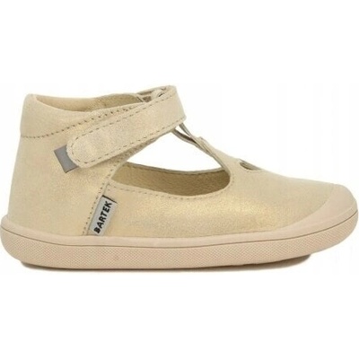 Bartek vystrihnuté topánky pre dievčatá zlatá