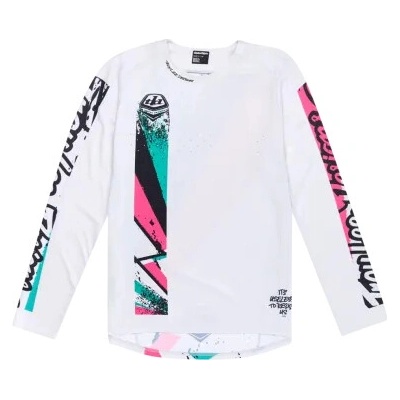 Troy Lee Designs Sprint LS Full Pull Chalk