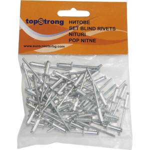 TOP STRONG Нит 4x16mm / плик 50бр TopStrong (511139)