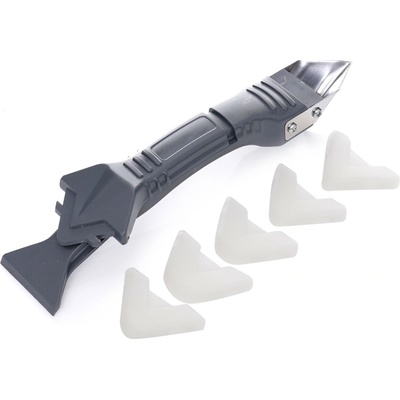 Tagred Tagred Špachtle a škrabka na aplikaci a odstranění silikonové spáry 3v1, 5 nástavců – Zboží Mobilmania