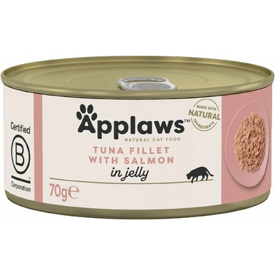 Applaws Cat Senior tuniak s lososom v želé 70 g