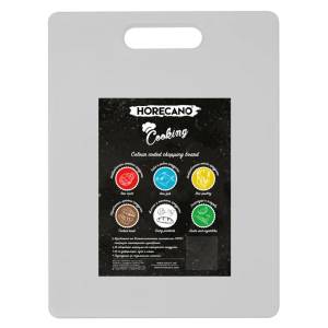 Horecano HORECANO-Дъска за рязане на тестени и млечни изделия 40x25xh1.2cm БЯЛА (HC- 98488) (6153 / А0108-1) (0198488)