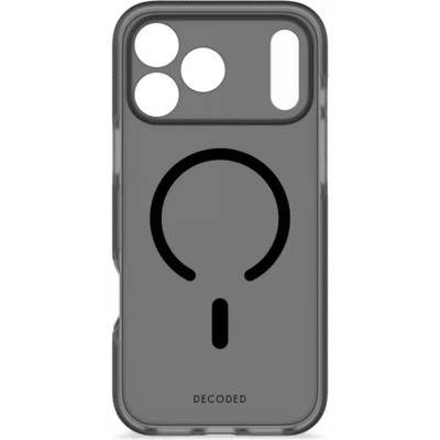 Decoded Прозрачен калъф Decoded DropTec с заден капак MagSafe за iPhone 17 Pro Max - черен (D26IPO17PMBCT2FK)