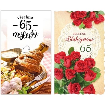 přání srdečné do obálky - 65