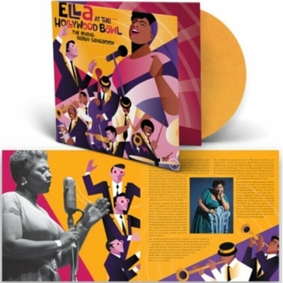 Ella Fitzgerald 1917-1996 - Ella At The Hollywood Bowl 1958 - The Irving Berlin Songbook Limited Edition Yellow LP