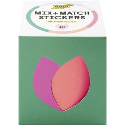 FOLIA Комплект стикери, 460 бр. , FOLIA „Mix + Match, цветя 27402 (27402)