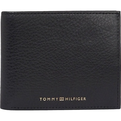 Tommy Hilfiger TH Premium Leather Flap Coin BDS 002 Black TH