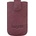 Bugatti Кожен калъф за Motorola Defy, Acer Liquid S100, BlackBerry 9800 Torch, Bold 9000, Bold 9700 и др. (лилав) - Bugatti SlimCase Unique Leather Case L