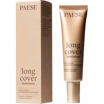 Paese Long Cover Luminous Foundation Make-up s vitamínom C 01 Light Beige 30 ml